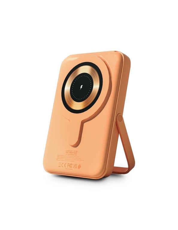 Urban Factory Magnee Power 10000 mAh Recharge sans fil Abricot - Neuf