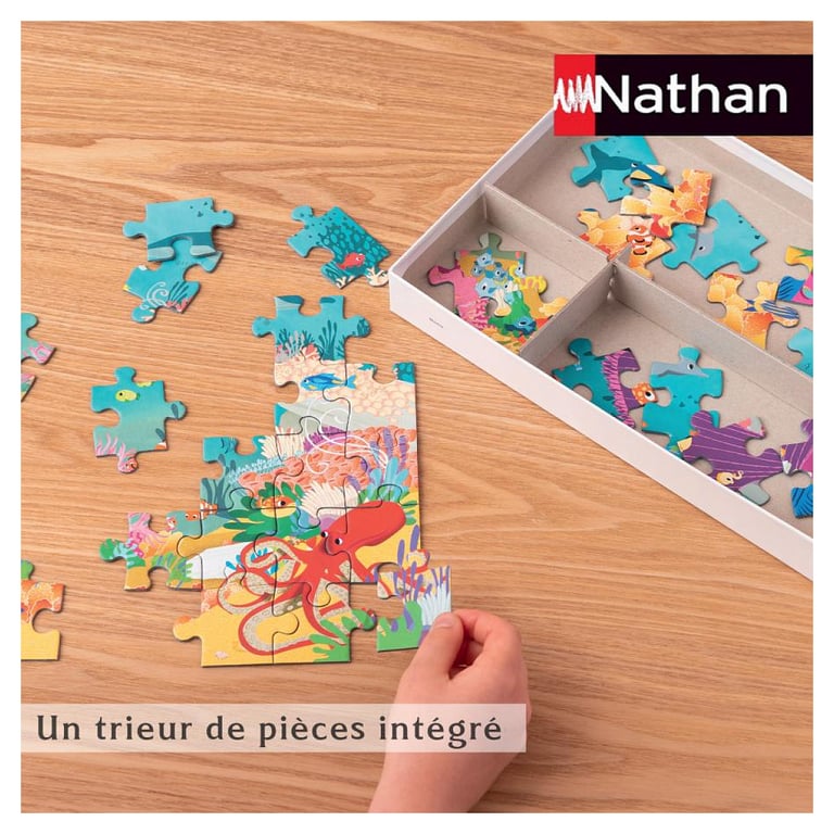 Puzzle Nathan 60 pièces - Ladybug Miraculeuse pour enfants - Neuf