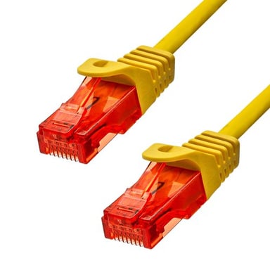 ProXtend 6UTP-0025Y câble de réseau Jaune 0,25 m Cat6 U/UTP (UTP)