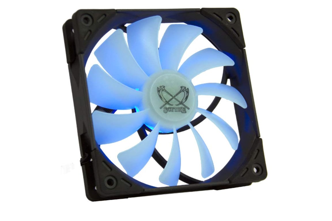 ventola 120x120 scythe 120 rgb pwm 300- 1800trmin 120mm 12v nrero Neuf - vue 3