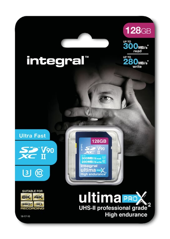 Integral UltimaPro X2 INSDH32G 300270U2 mémoire flash UHS II Neuf