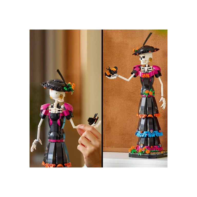 LEGO Ideas 21372 La Catrina Set de Construction pour Adulte Décoration DIY Dia del Muertos Cadeau - vue 9