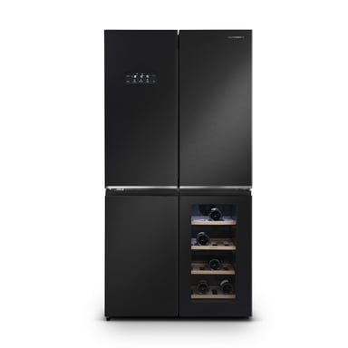 Schneider SCMDWC605NF-DXE - Réfrigérateur Multiportes 606L Dark Inox