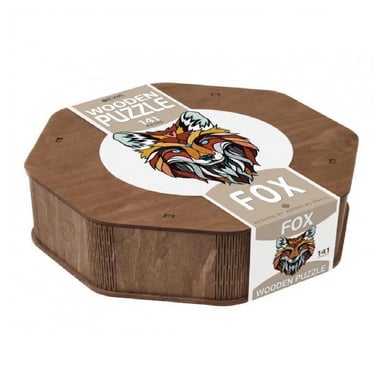 Puzzle de madera Fox - 141 piezas de alta calidad
