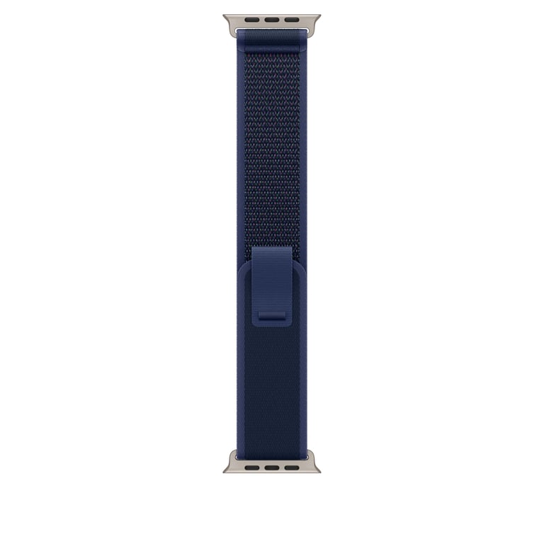 Apple MXTT3ZM/A accessoire intelligent à porter sur soi Bande Bleu Nylon, Polyester, Spandex, Titane - Neuf