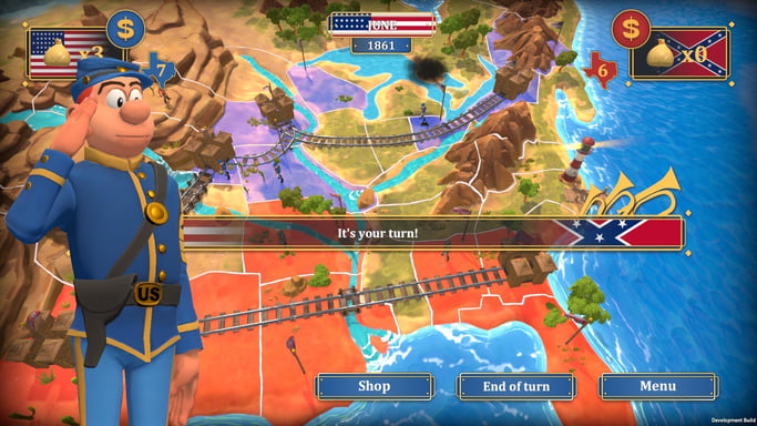 Microids Les Tuniques Bleues - Nord & Sud