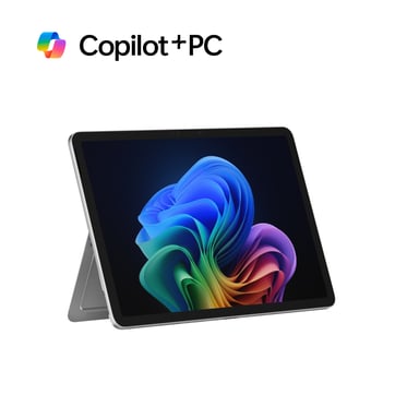 Microsoft Surface Pro 12'' Qualcomm Snapdragon 256 GB 30,5 cm (12'') 16 GB Wi-Fi 7 (802.11be) Windows 11 Home Platino