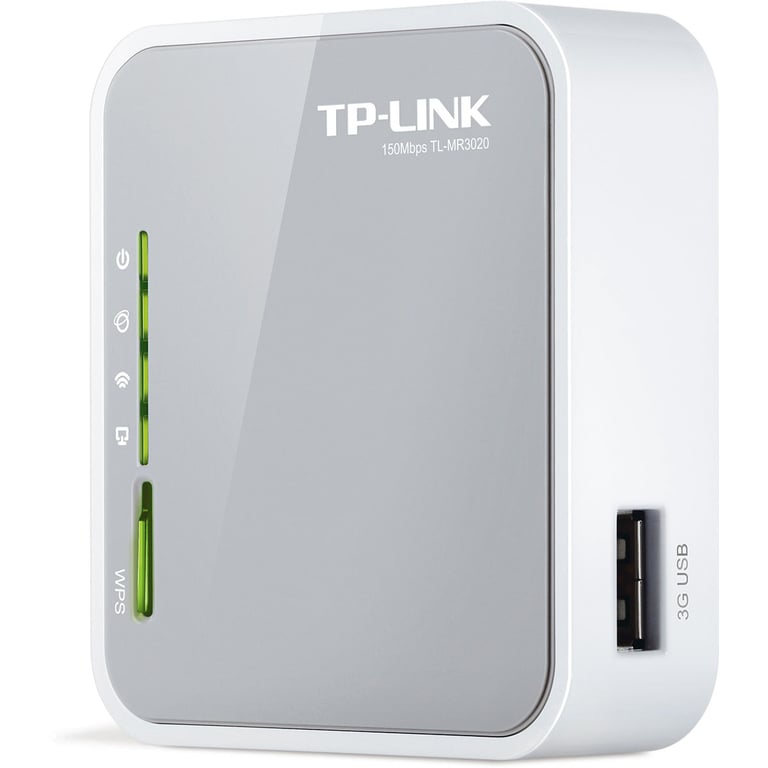 TP LINK TL MR3020 Routeur WiFi N 150Mbps compatible 3G3G+/4G* portable - vue 2
