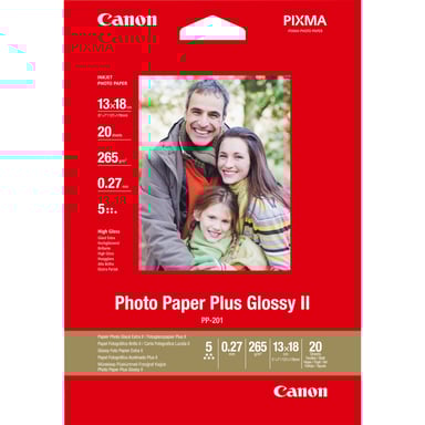 Canon Carta fotografica lucida extra II 5 × 7'' (13 × 18 cm) PP-201 - 20 fogli