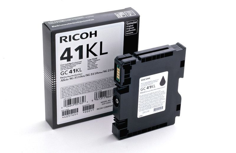Ricoh GC 41KL Low Yield originale cartouche d'encre pour Nashuatec SG 2100 NRG SG 2100 Rex Rotary SG 2100 Ricoh Aficio SG 7100 SG 3120 - vue 3