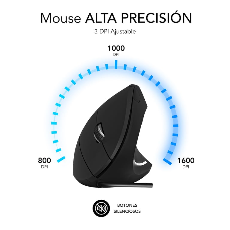 SUBBLIM SUBMO EDGVU01 Universel Droitier USB Type A Optique 1600 DPI Neuf - vue 5