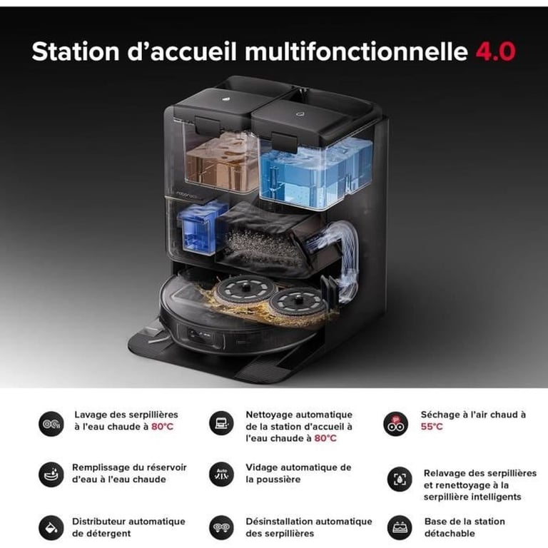 Aspirateur robot Saros Z70 - vue 4