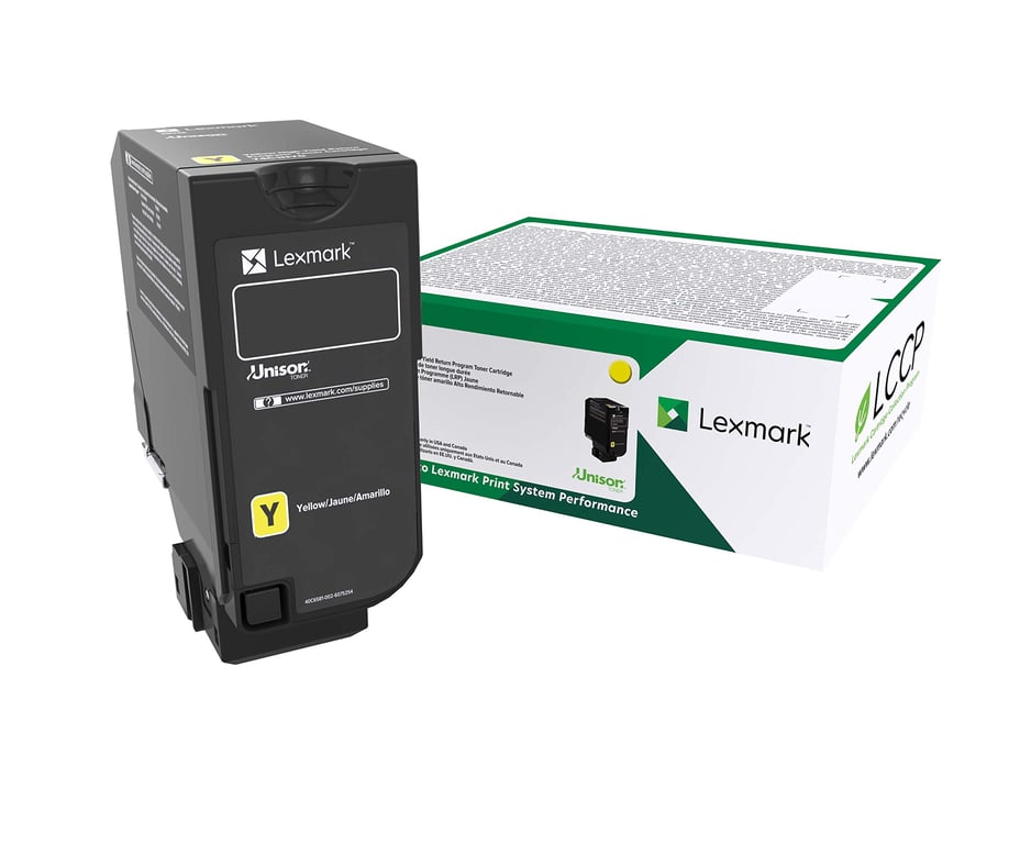 Lexmark Jaune 75B20Y0 - vue 5
