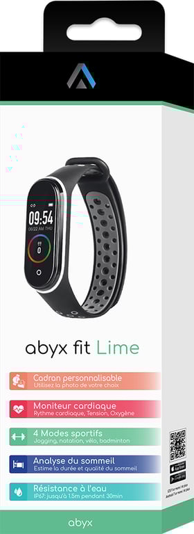 Bracelet tracker d'activité Fit Abyx Neuf - vue 2