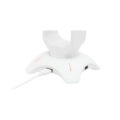 Supporto per cuffie - THE G-LAB - K-STAND RADO - RGB USB - Bianco