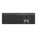 Clavier sans fil MOBILITY LAB KS720W AZERTY Solaire USB-C Noir Full-size Pavé Numérique