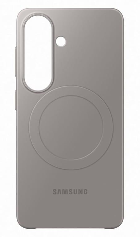 Coque en silicone Slim Magnet Gris pour Samsung Galaxy S26 - Neuf
