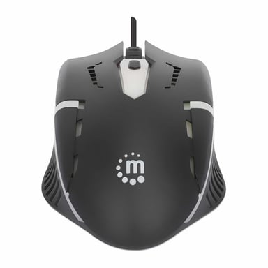 Manhattan 190206 souris Gaming Ambidextre USB Type-A Optique 1500 DPI