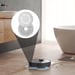 Juego de repuesto de mopa y soporte para robot aspirador compatible con Xiaomi y Dreame