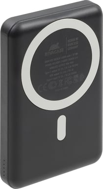 Rivacase Powerbank VA2604 10000mAh Carga inalámbrica Magsafe Qi 15 W Negro