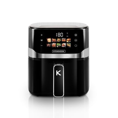 Kitchencook - Airmed55led - Friteuse à Air - 5,5l - 10 Programmes - écran Led
