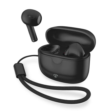 Écouteurs Sans Fil Bluetooth Intra-Auriculaire avec Dragonne Modèle HPBT2400 Noir