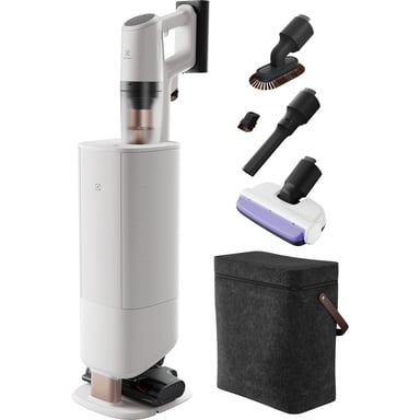 Electrolux 900 402 306 aspirateur balai et balai électrique Aspirateur-balai 2 en 1 Batterie Sec Cyclonique, Tissu, mousse, HEPA Sans sac 0,4 L Blanc 4 Ah