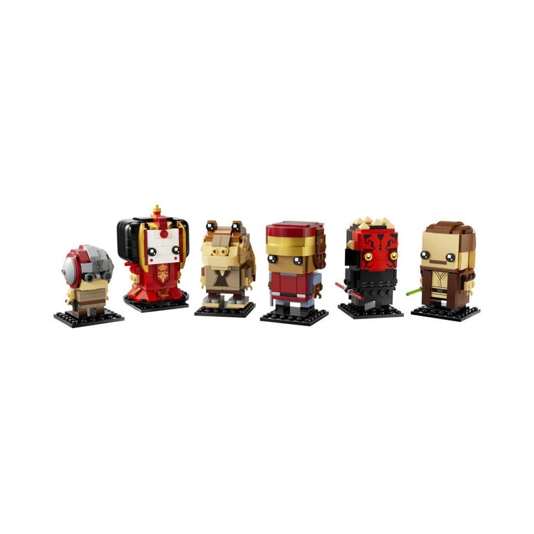 LEGO BrickHeadz 40676 Star Wars La Menace Fantôme Set 6 figurines à construire et exposer Neuf - vue 2