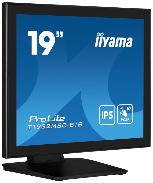 iiyama ProLite T1932MSC B1S écran plat de PC 48 3 cm 19 1280 x 1024 pixels Full HD LED Écran tactile Dessus de table Neuf - vue 3