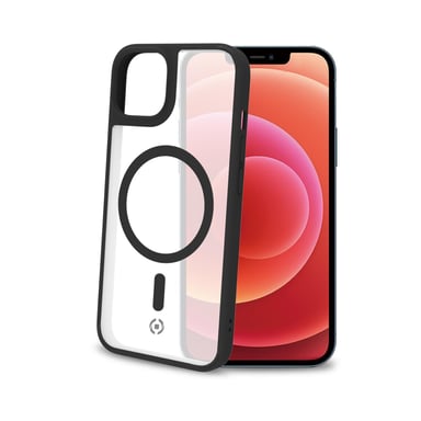 Celly Magmatt guscio protettivo per telefoni cellulari 17 cm (6,7'') Cover Nero, Trasparente Apple iPhone 14 Plus