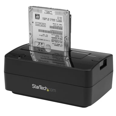 StarTech.com Docking Station USB 3.1 (10Gbps) / eSATA a SATA III de 1 Bahía para Discos Duros y SSDs de 2,5/3,5'' - con Bahía de Carga Superior