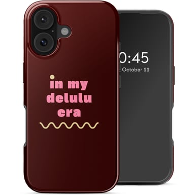 Selencia Coque arrière Vivid avec MagSafe pour Apple iPhone 17 - Delulu