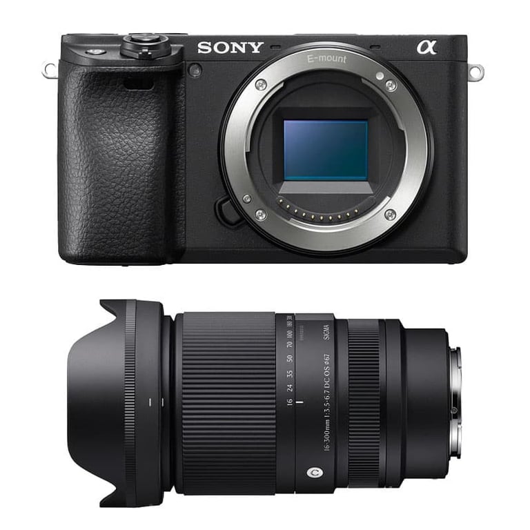 SONY ALPHA 6400 + SIGMA 16 300mm f3.5 6.7 DC OS Contemporary Garanti - vue 2