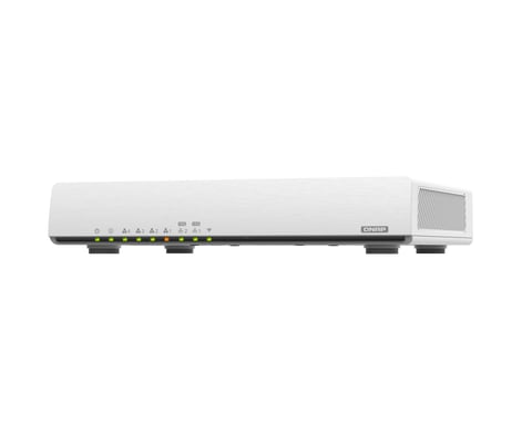 QNAP QHora-301W router inalámbrico 10 Gigabit Ethernet Doble banda (2,4 GHz / 5 GHz) Blanco