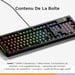Glorious Gaming GMMK 3 100% Barebones clavier USB Non Noir