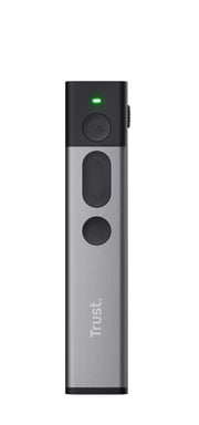 Trust Kazun mando a distancia RF de aluminio, negro