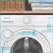 Lave-linge hublot INDESIT IMA762MYTIMEFR - 7 kg - Induction - 1200 trs/min - Push&Go - Classe A - Blanc