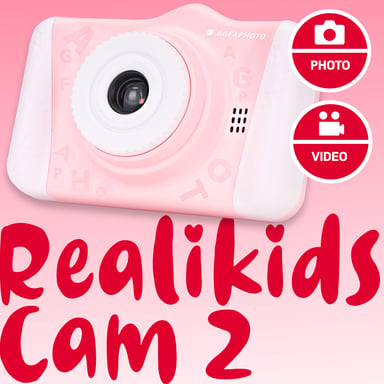Agfa Photo Realikids Cam 2 Rose - Neuf Rose - vue 2