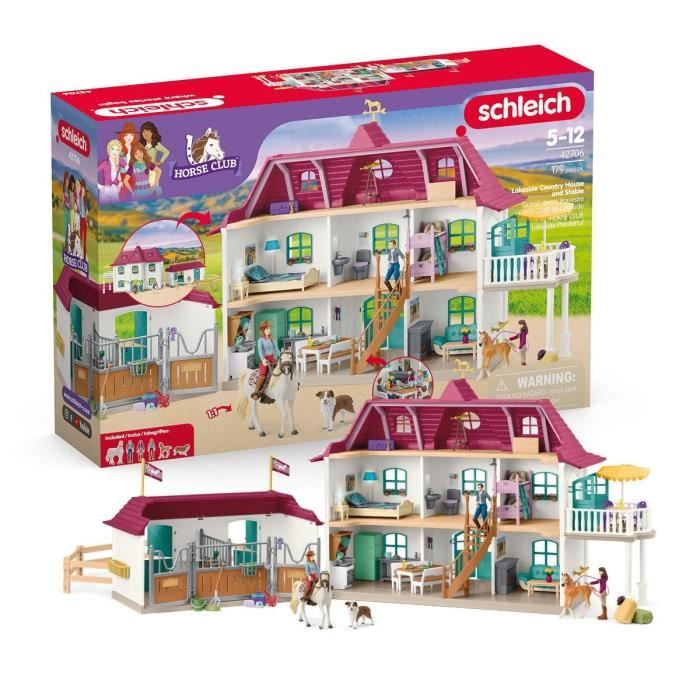 Coffret Grand centre équestre de Lakeside SCHLEICH 42706 Horse Club Dès