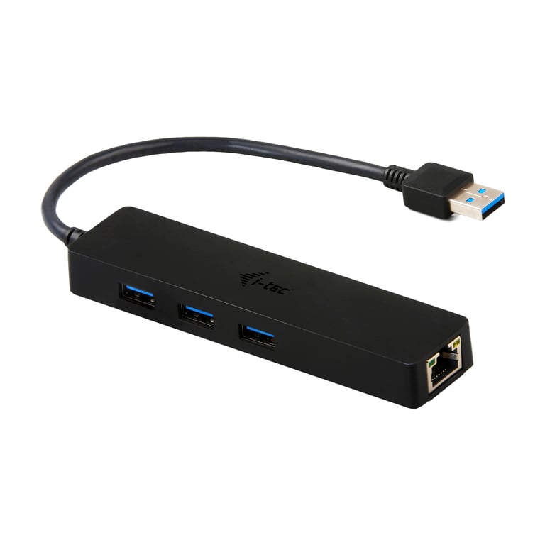 i tec Advance USB 3.0 Slim HUB 3 Port + Gigabit Ethernet Adapter Neuf
