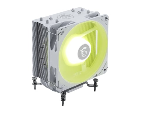 MSI MAG COREFROZR AA13 WHITE système de refroidissement d'ordinateur Processeur Refroidisseur hybride 12 cm Blanc 1 pièce(s)