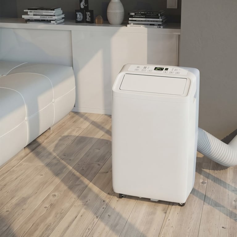 Climatiseur Mobile Whirlpool PACF212HPW – 3300W, Déshumidification, Télécommande - vue 3