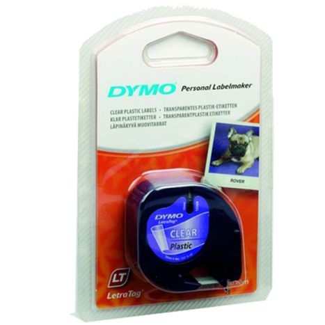 Ruban Dymo Lt Plastique 12 Mm X 4 Mm Dymo Le Ruban - vue 2