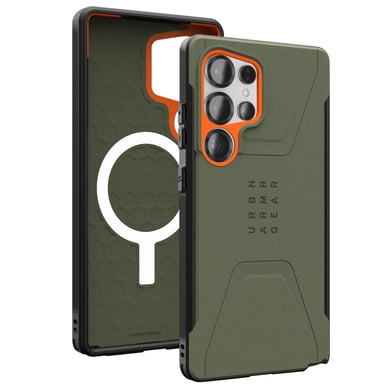 Custodia per Samsung S25 Ultra Civilian Qualità Militare 6m Antichoc