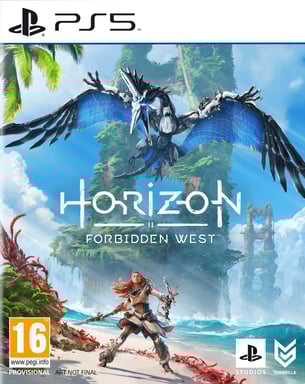 Sony Horizon: Forbidden West Estándar Árabe, Español, Polaco, Francés, Italiano, Portugués, Japonés, Ruso, Alemán PlayStation 5