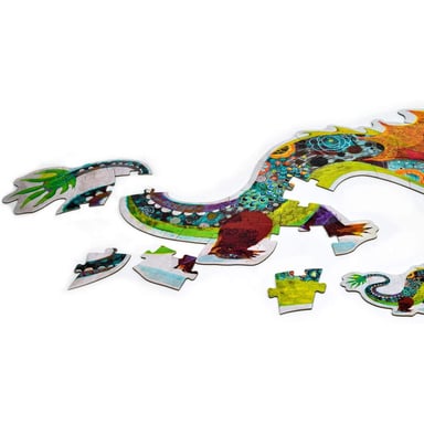 Puzzle gigante Leon el Dragón: 58 piezas Viaje mágico