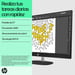 HP 27-cr0009ns AMD Ryzen? 7 7730U 68,6 cm (27'') 1920 x 1080 pixel PC All-in-One 16 GB DDR4-SDRAM 1 TB SSD DOS gratuito Wi-Fi 6 (802.11ax) Bianco