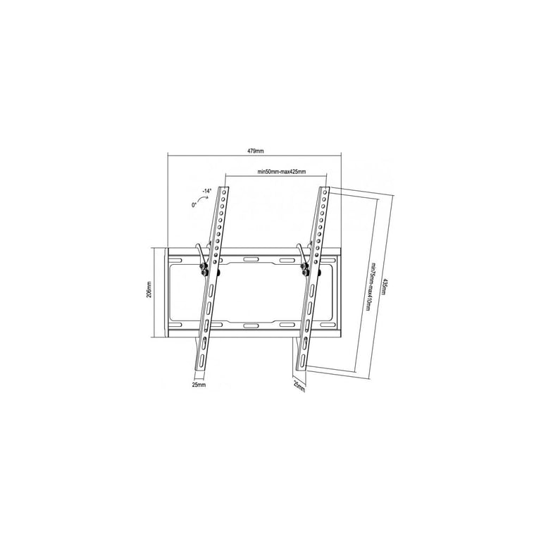 Support de TV Equip 650311 Neuf - vue 3