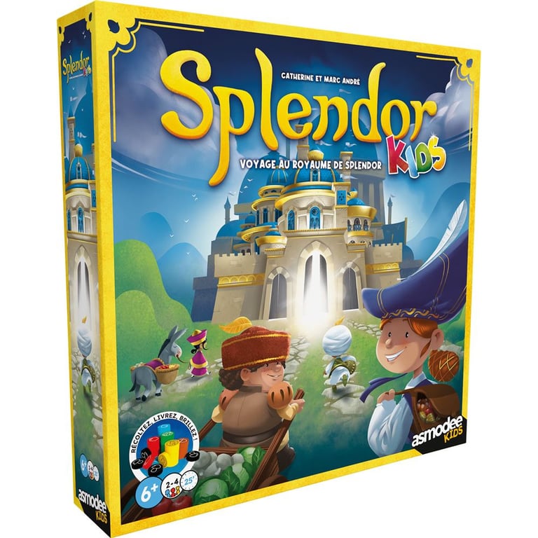 Jeu de société Asmodee Splendor Kids 6+ 2-4 joueurs 25 min Jaune - Neuf