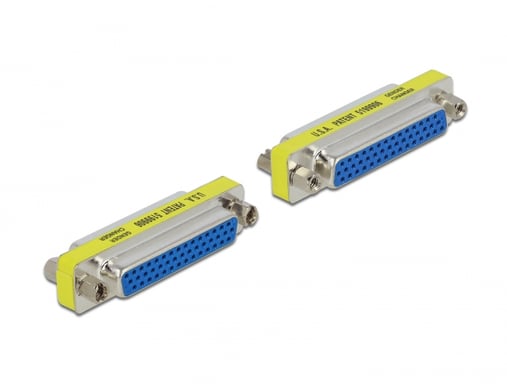 DeLOCK D-Sub, 44 pin, cambio di genere, femmina-femmina
